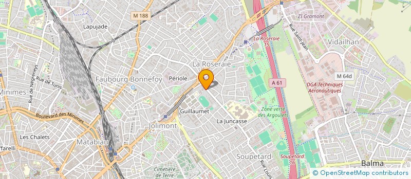 localisation de l'entreprise ASSOCIATION LES SKAROTTES à TOULOUSE