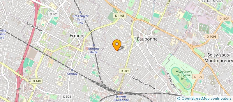 localisation de l'entreprise ASSOCIATION LES SOURCES à EAUBONNE