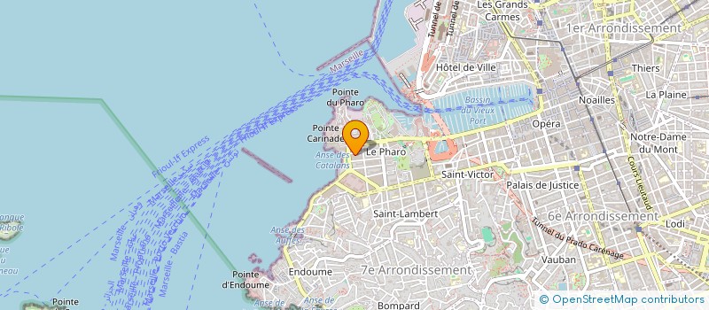 localisation de l'entreprise ASSOCIATION LES TAXIS DU MIDI à MARSEILLE