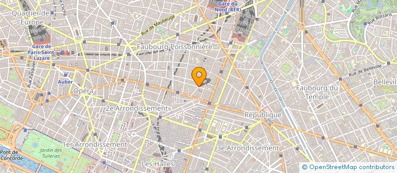 localisation de l'entreprise ASSOCIATION LES TEMPS DU CORPS  PARIS