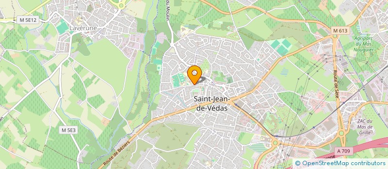 localisation de l'entreprise ASSOCIATION LES TIBOUCHINES  SAINT-JEAN-DE-VEDAS