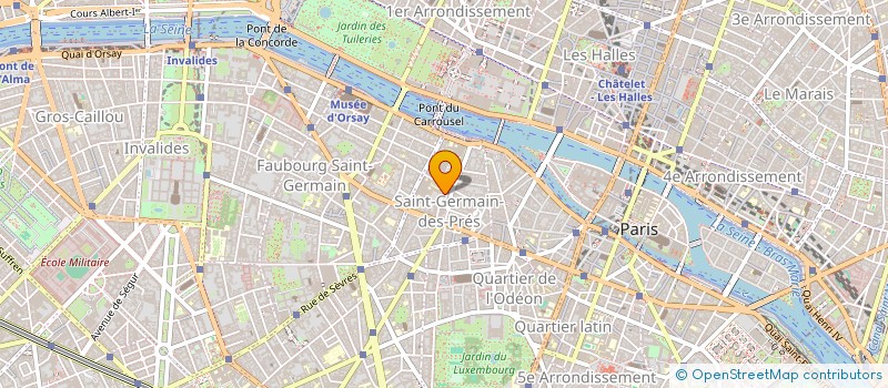 localisation de l'entreprise ASSOCIATION  LES TOUCOULEURS  PARIS