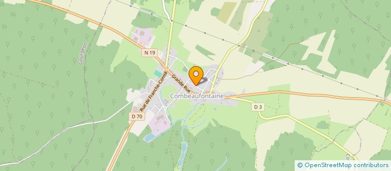 localisation de l'entreprise ASSOCIATION LES TROIS EMPEREURS  COMBEAUFONTAINE