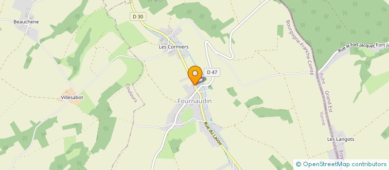 localisation de l'entreprise ASSOCIATION LES VIEUX DEMARREURS  FOURNAUDIN