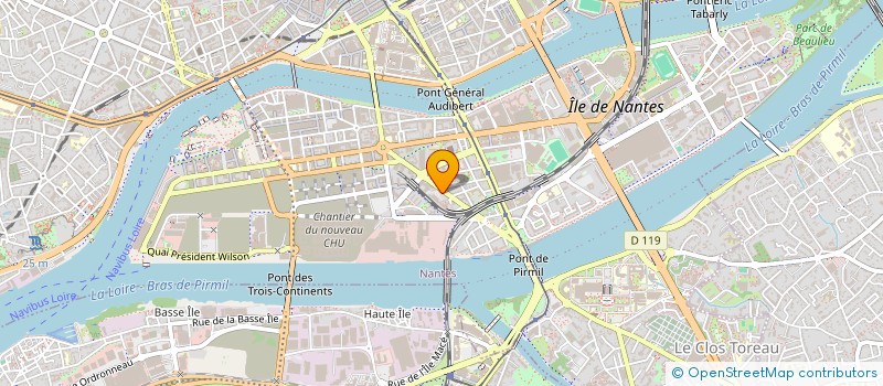 localisation de l'entreprise ASSOCIATION LES VIKINGS à NANTES