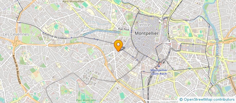localisation de l'entreprise ASSOCIATION LES VOISINS à MONTPELLIER