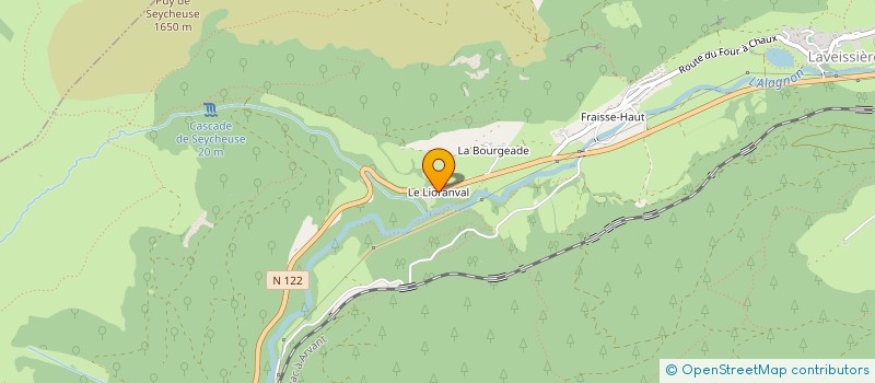 localisation de l'entreprise ASSOCIATION LES VOLPLANAUTES à LAVEISSIERE