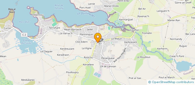 localisation de l'entreprise ASSOCIATION LES VOLUBILES  GUISSENY