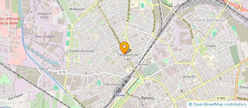 localisation de l'entreprise ASSOCIATION LES YEUX DU NIL  REIMS