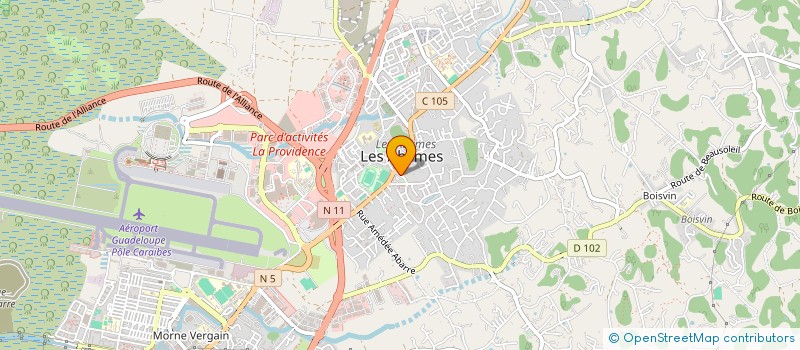 localisation de l'entreprise ASSOCIATION LES YOUNGS à LES ABYMES