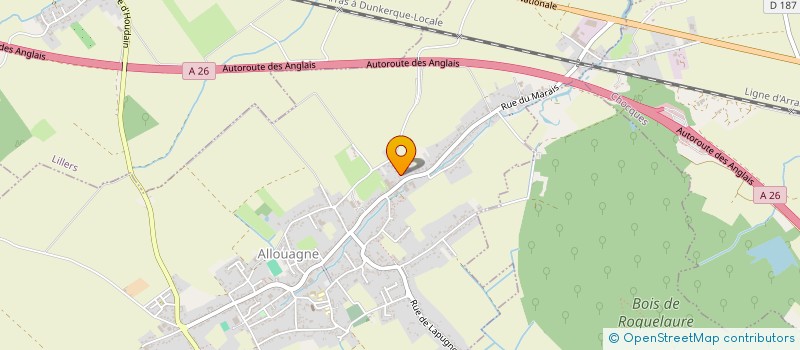 localisation de l'entreprise ASSOCIATION LESFELES à ALLOUAGNE