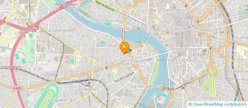 localisation de l'entreprise ASSOCIATION LETS'GO à TOULOUSE