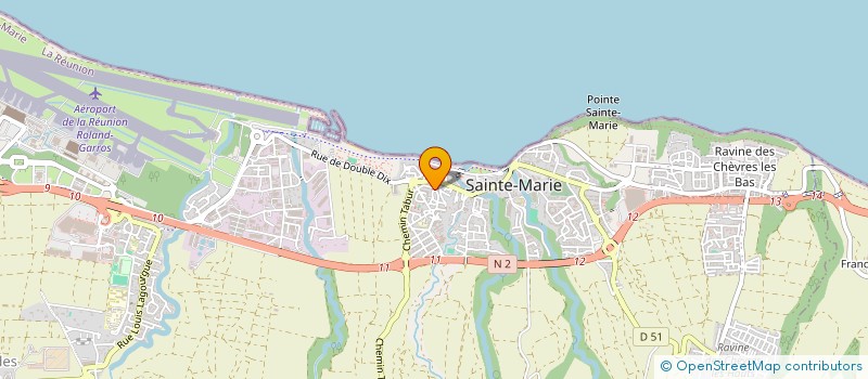 localisation de l'entreprise ASSOCIATION LEVE LA TETE à SAINTE-MARIE