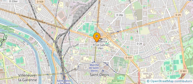 localisation de l'entreprise ASSOCIATION LEVE TOI AFRIQUE à SAINT-DENIS