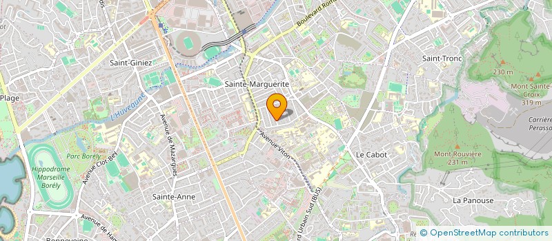 localisation de l'entreprise ASSOCIATION LEVTOV BON COEUR à MARSEILLE