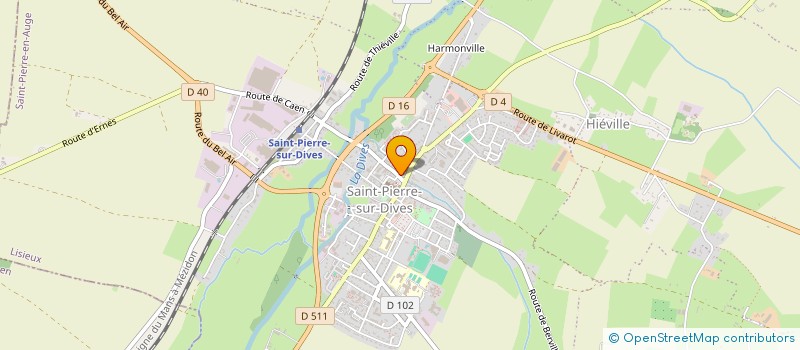 localisation de l'entreprise ASSOCIATION LEXIE  SAINT-PIERRE-EN-AUGE