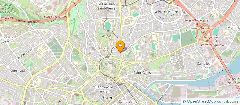 localisation de l'entreprise ASSOCIATION LEXOVIENNE DE PEDIATRIE HOSPITALIERE à CAEN