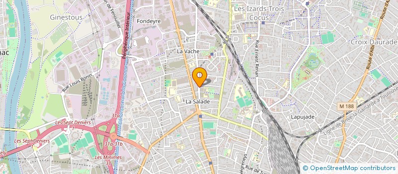 localisation de l'entreprise ASSOCIATION LEZ'ARTCHIMISTES  TOULOUSE