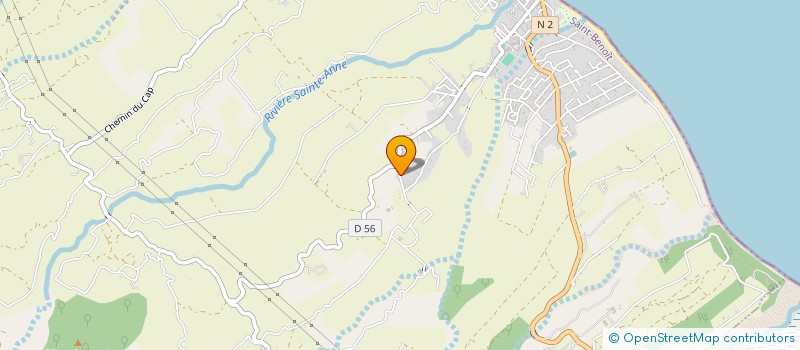 localisation de l'entreprise ASSOCIATION LEZARD DECOMPTE  SAINT-BENOIT