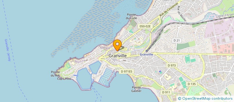 localisation de l'entreprise ASSOCIATION LEZARD JOUER LIRE ECRIRE ET CONTER  GRANVILLE