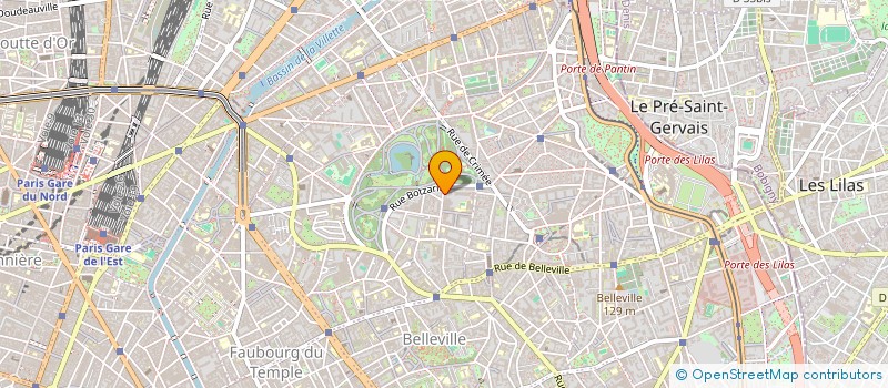 localisation de l'entreprise ASSOCIATION LEZARDER  PARIS