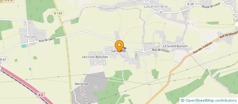 localisation de l'entreprise ASSOCIATION LEZARTISTES à SAINT-GERMAIN-LAVAL