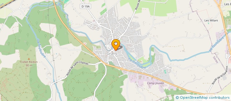 localisation de l'entreprise ASSOCIATION LI PICHOUNET  GRANS