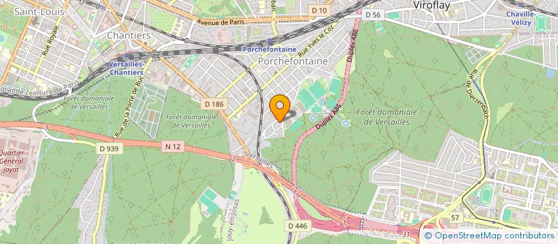 localisation de l'entreprise ASSOCIATION LIBERCITE à VERSAILLES