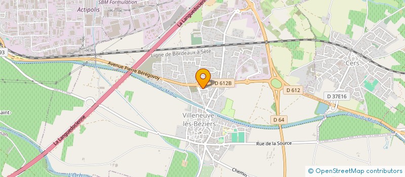 localisation de l'entreprise ASSOCIATION LIBERTES à VILLENEUVE-LES-BEZIERS