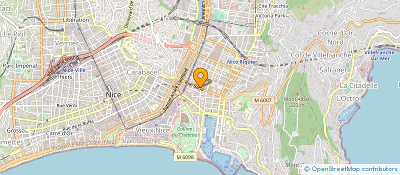 localisation de l'entreprise ASSOCIATION LIBRE DE PARENTS D'ELEVES - A.L.P.E. à NICE