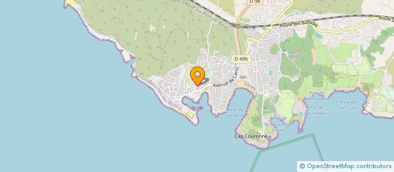 localisation de l'entreprise ASSOCIATION LIBRE DES PARENTS D'ELEVES DE L'ECOLE DE CARRO à MARTIGUES