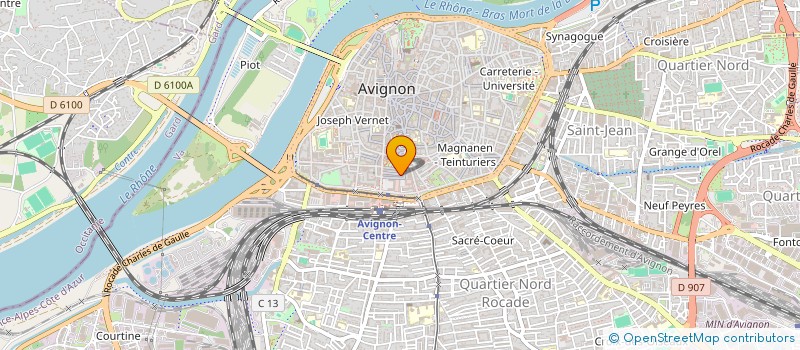 localisation de l'entreprise ASSOCIATION LIBRE ECHANGE  AVIGNON