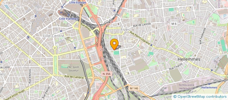 localisation de l'entreprise ASSOCIATION LIENDART à LILLE