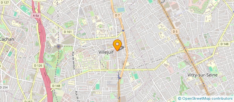 localisation de l'entreprise ASSOCIATION LIENS GOURMANDS à VILLEJUIF