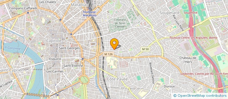 localisation de l'entreprise ASSOCIATION LILELULLE à TOULOUSE
