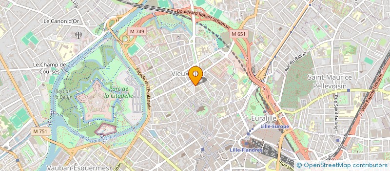 localisation de l'entreprise ASSOCIATION LILLE NORD à LILLE