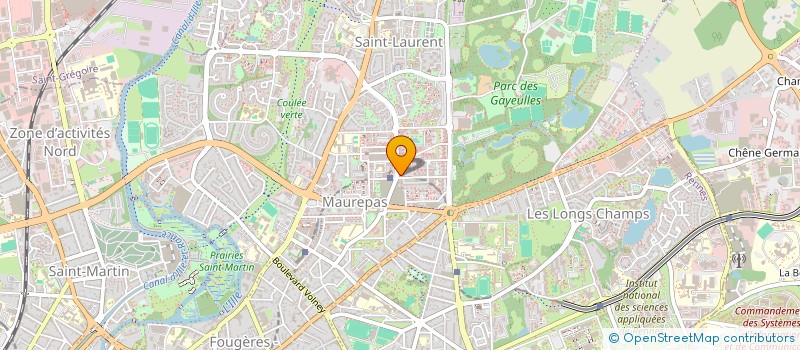 localisation de l'entreprise ASSOCIATION LILLICO  RENNES