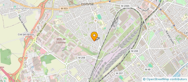 localisation de l'entreprise ASSOCIATION LILLOISE DES FAMILLES D'ACCUEIL DENOMMAIT ALFA à LILLE