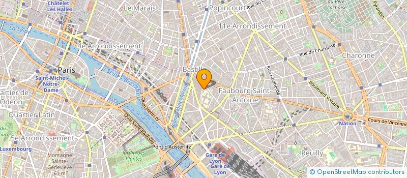 localisation de l'entreprise ASSOCIATION LIN-NAM  PARIS