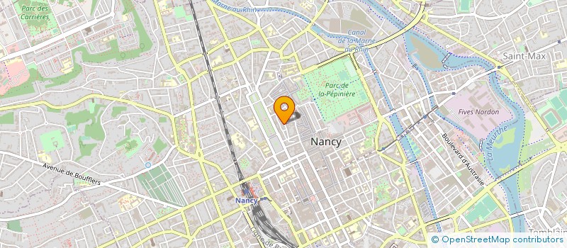 localisation de l'entreprise ASSOCIATION LINA VOIL  NANCY