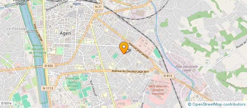 localisation de l'entreprise ASSOCIATION