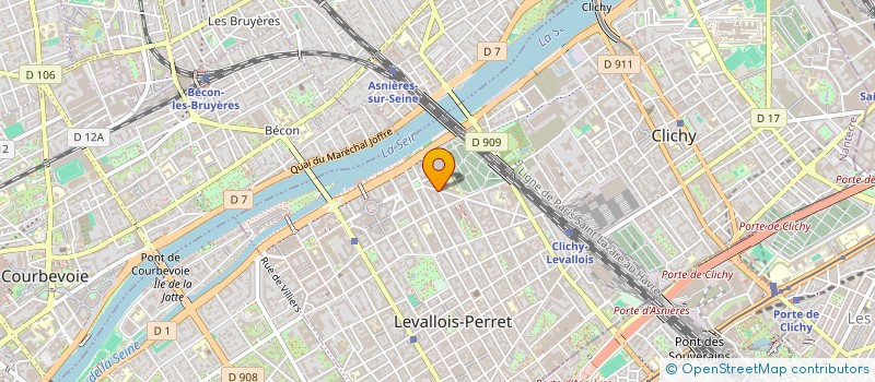 localisation de l'entreprise ASSOCIATION LINGUAPOLIS à LEVALLOIS-PERRET