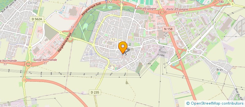 localisation de l'entreprise ASSOCIATION LINGUISTIQUE D IFS  IFS