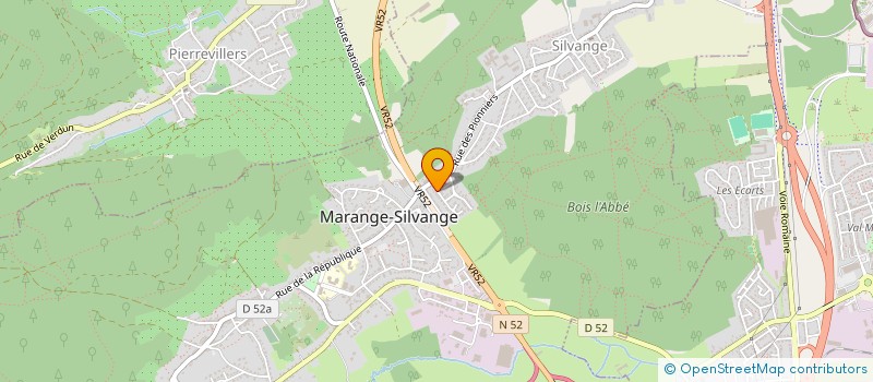 localisation de l'entreprise ASSOCIATION LINK  MARANGE-SILVANGE