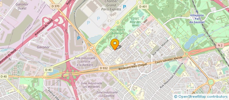 localisation de l'entreprise ASSOCIATION LIONS CLUB D'AULNAY à AULNAY-SOUS-BOIS