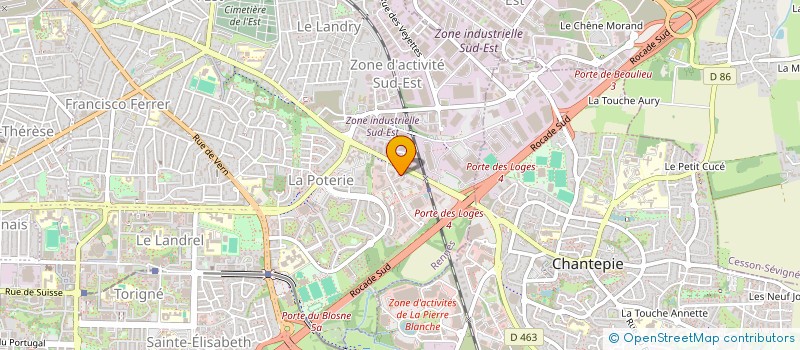 localisation de l'entreprise ASSOCIATION LIONS CLUB 'RENNES - VALLEE DE LA SEICHE' à RENNES