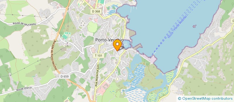 localisation de l'entreprise ASSOCIATION LIONS CLUB SANTA MANZA à PORTO-VECCHIO