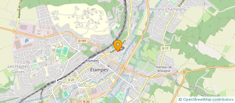 localisation de l'entreprise ASSOCIATION LIONS INTERNATIONALE D'ESSONNE SOLIDAIRE à ETAMPES