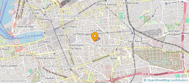 localisation de l'entreprise ASSOCIATION LITCHI POUR LES ECHANGES CULTURELS ET ARTISTIQUES FRANCO CHINOIS à MARSEILLE