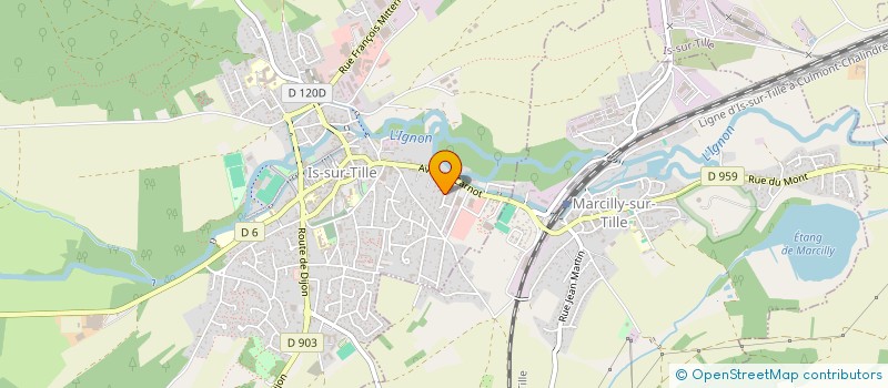 localisation de l'entreprise ASSOCIATION LITTLE LOUIE  MARSANNAY-LE-BOIS